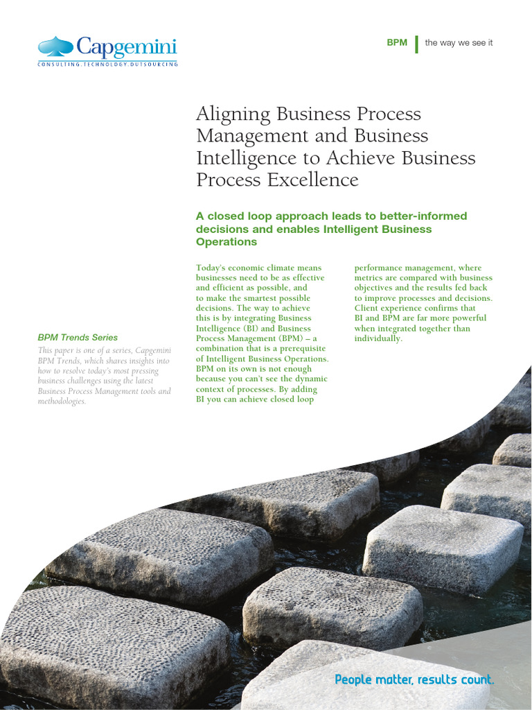 Integrating BPM and BI for Success | PDF | Business Process Management ...