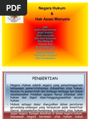 3 Negara Hukum Dan Ham