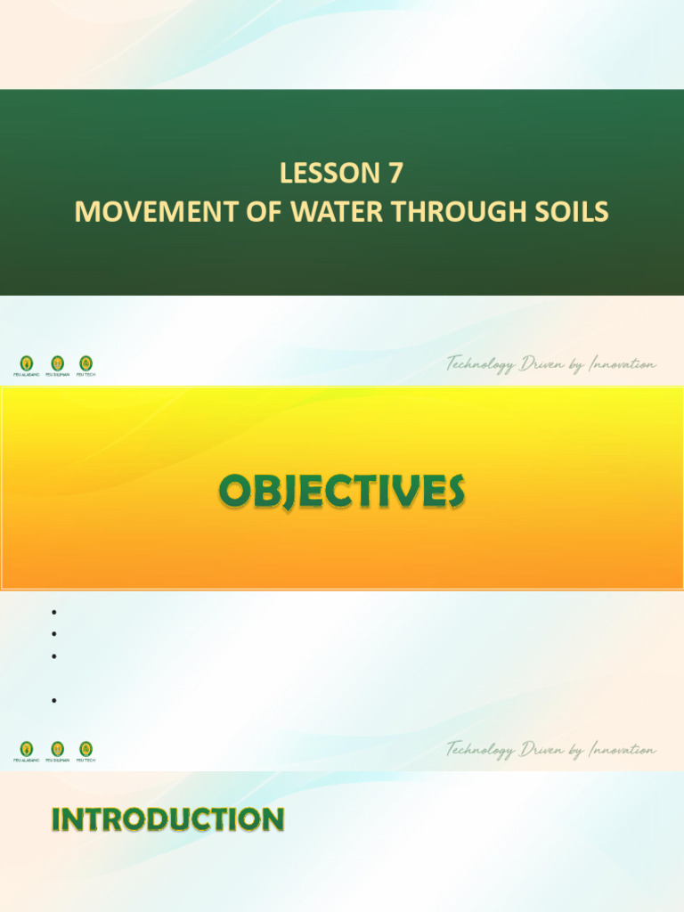 Movement of Water Through Soils | PDF