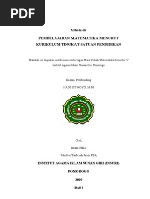 Makalah Matematika