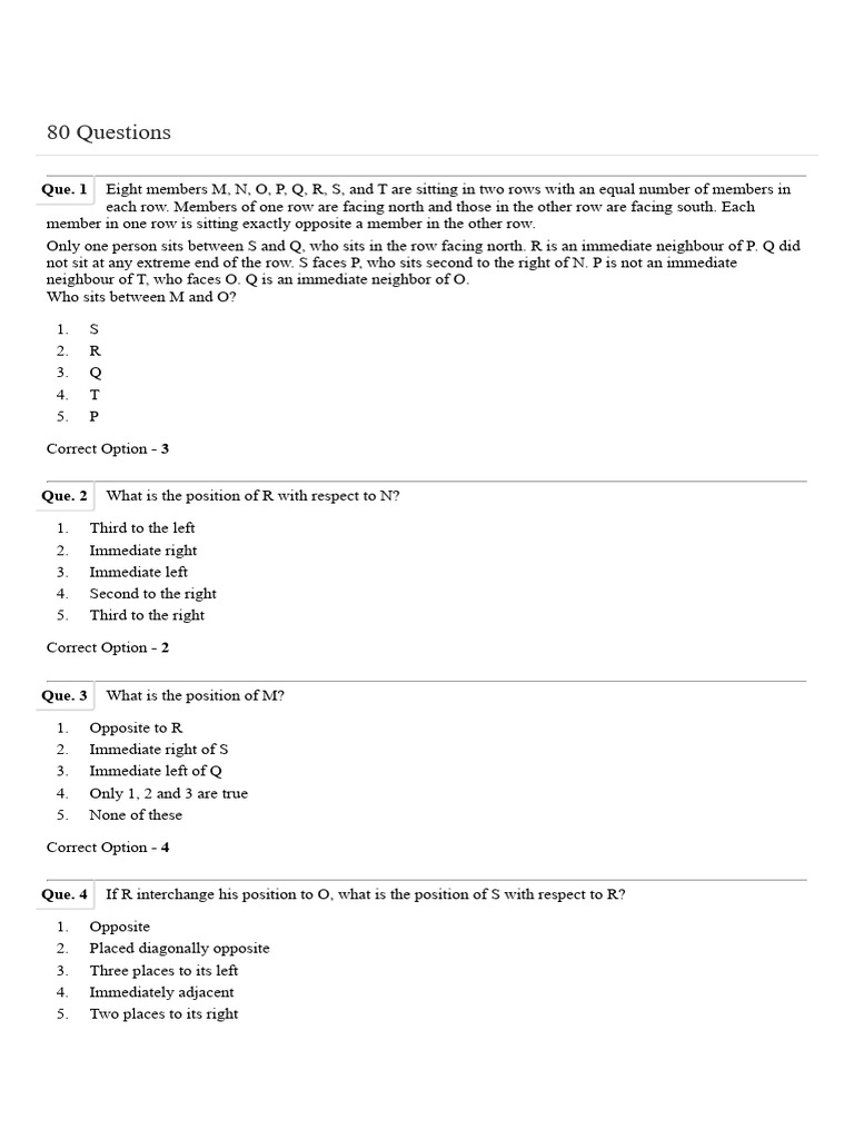 IBPS Office Assistant Multipurpose Prelims Question Papers 2023 PDF ...