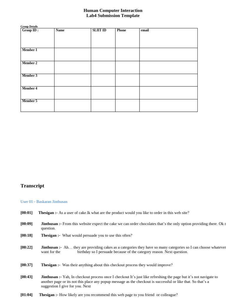HCI Lab 04 09 | PDF