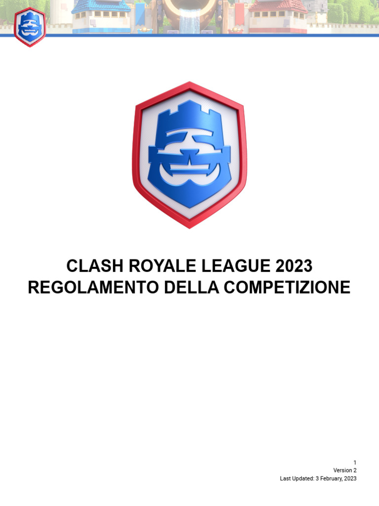 2023 Clash Royale League Ruleset - IT | PDF