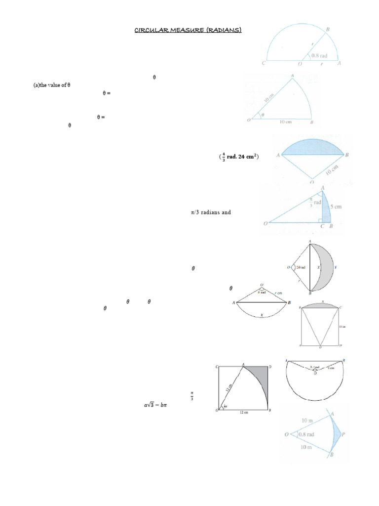 Radians Measures, Dec, 2021 | PDF