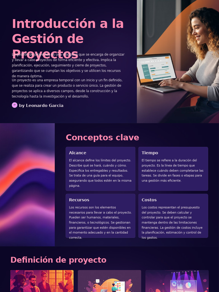 Introduccion A La Gestion de Proyectos | PDF