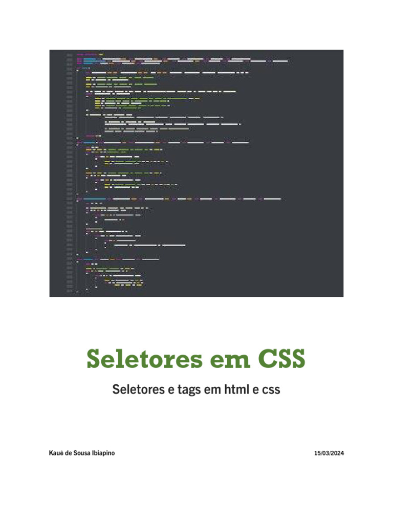 Seletores Pdf