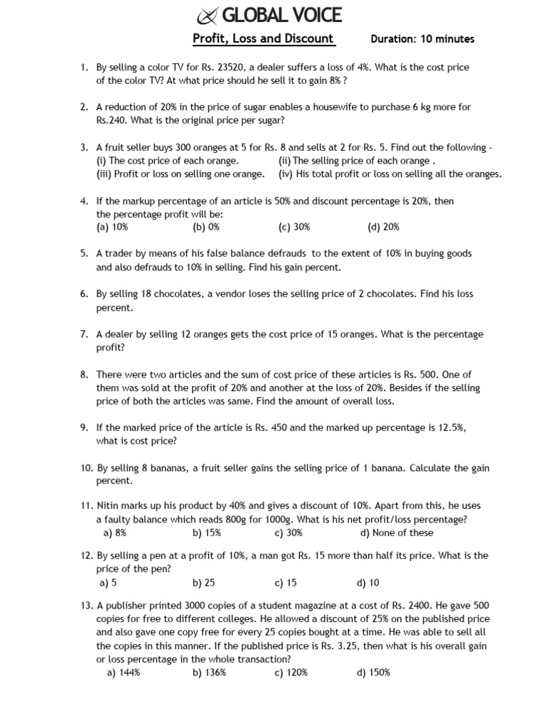 profit-loss-by-selling-a-color-tv-test-pdf