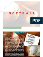 Equipments and Uniforms Softball Field (Compatibility Mode)