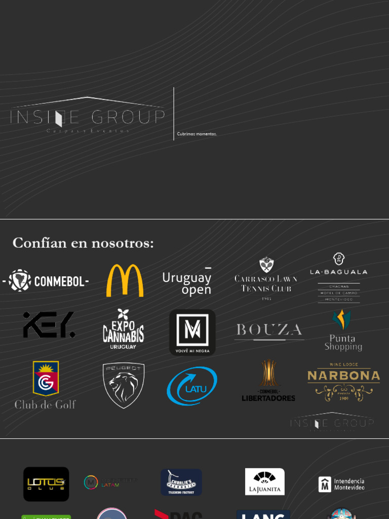 Inside Group - Presentación Institucional 2024 | PDF