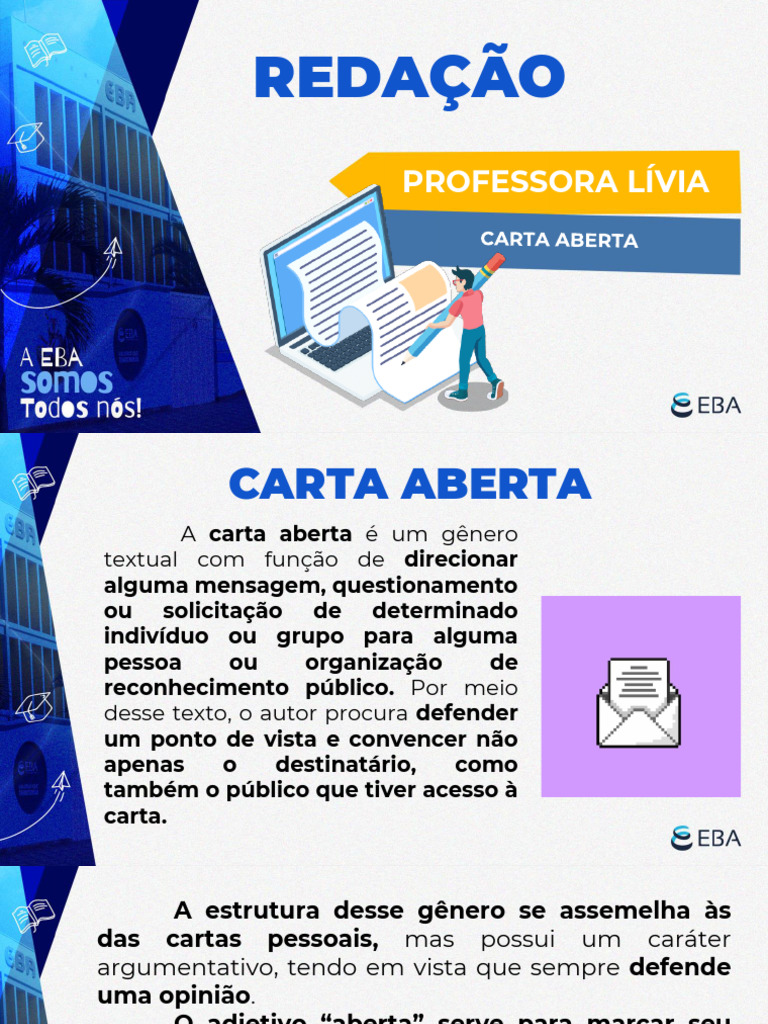 Carta Aberta - Proposta Unicamp | PDF