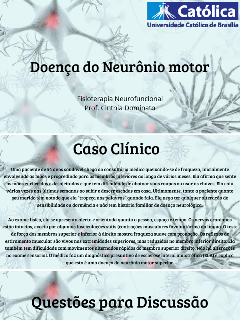 Doença Do Neurônio Motor | PDF