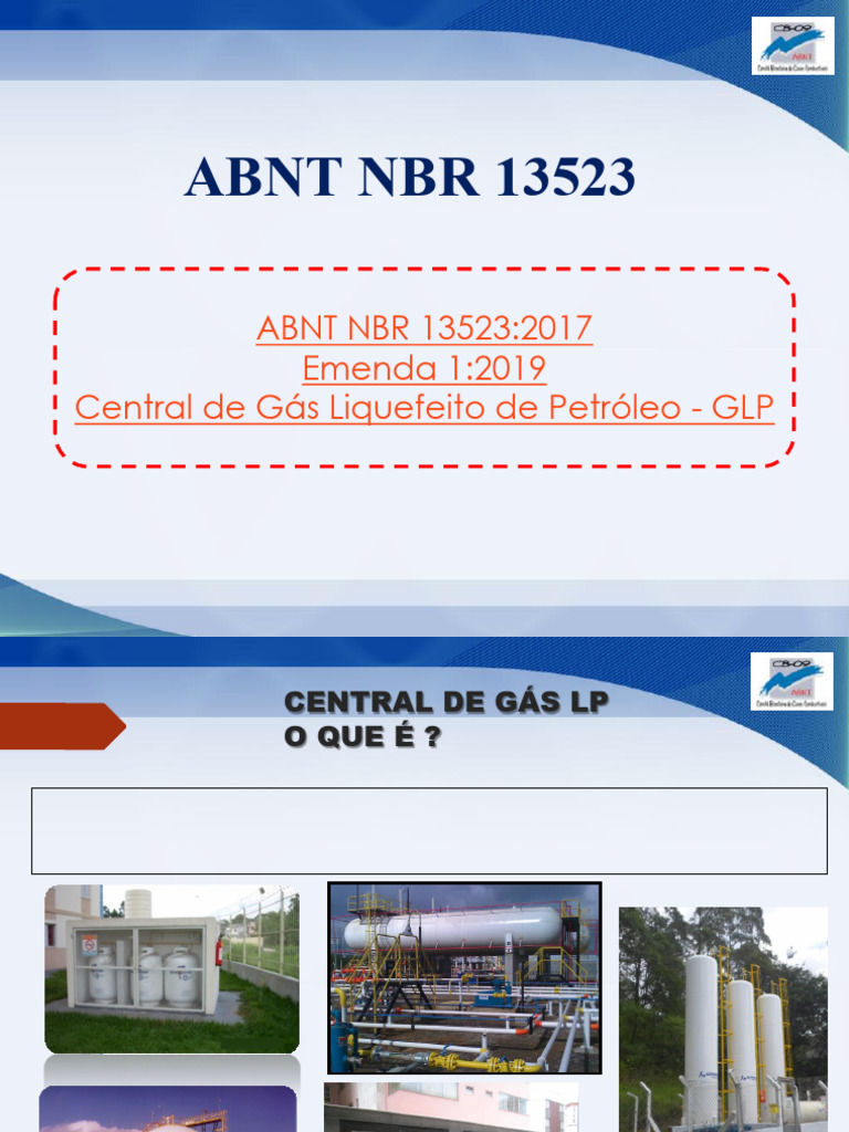 Palestra ABNT NBR 13523-2023 | PDF