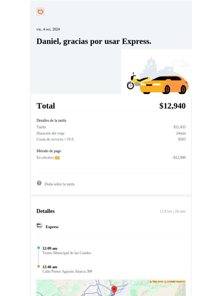 DiDi – Recibo - 1 | PDF