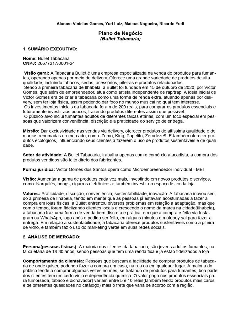 Bullet | PDF