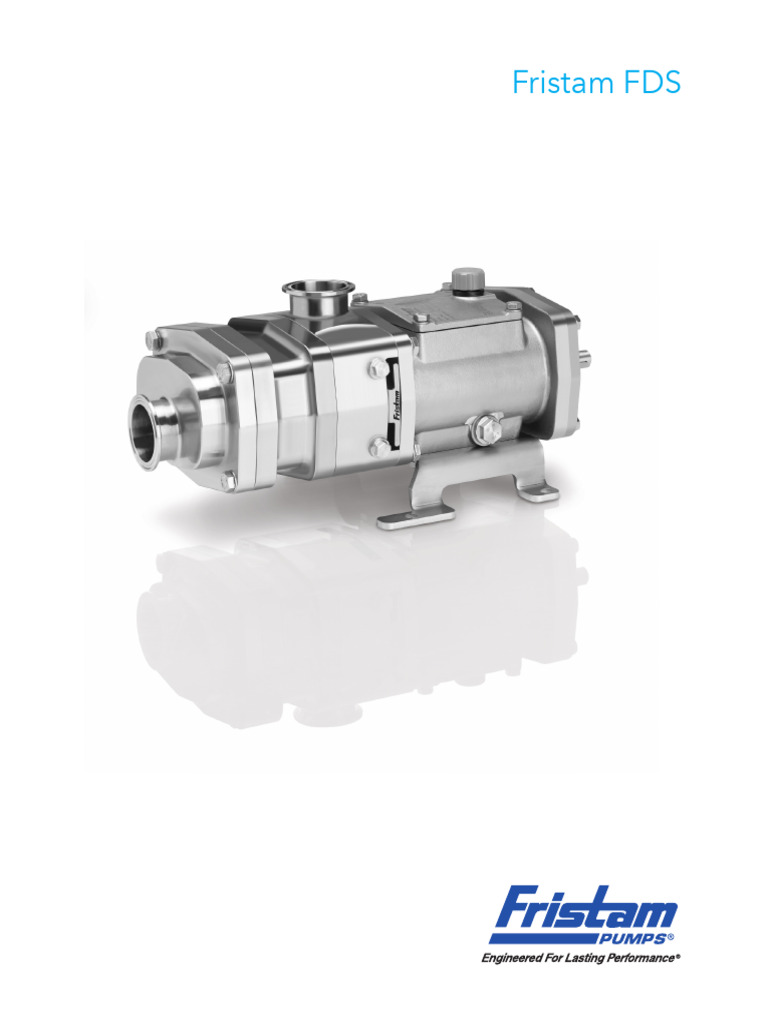 FDS 2018 English Brochure | PDF | Pump | Technology & Engineering