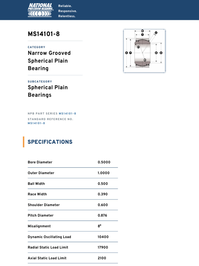 ms14101-8-specifications | PDF