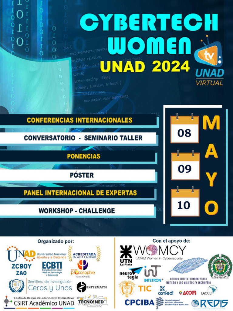 Programa Oficial Cybertechwomen2024 | PDF
