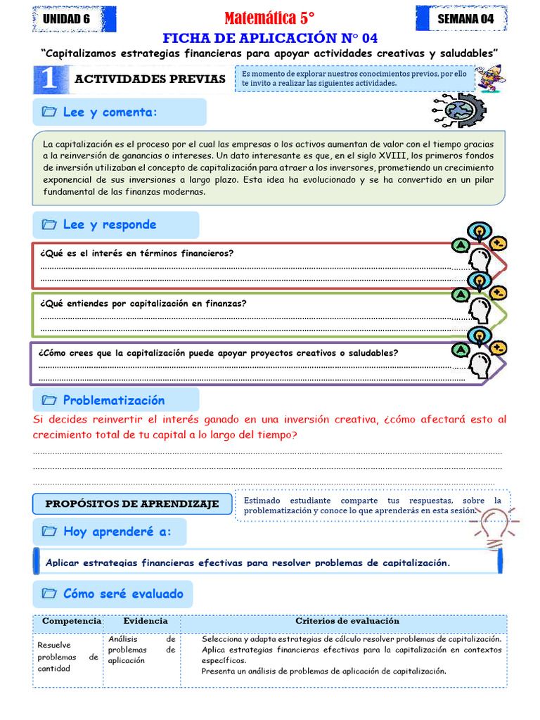 Ficha 4 - Mate. 5º | PDF
