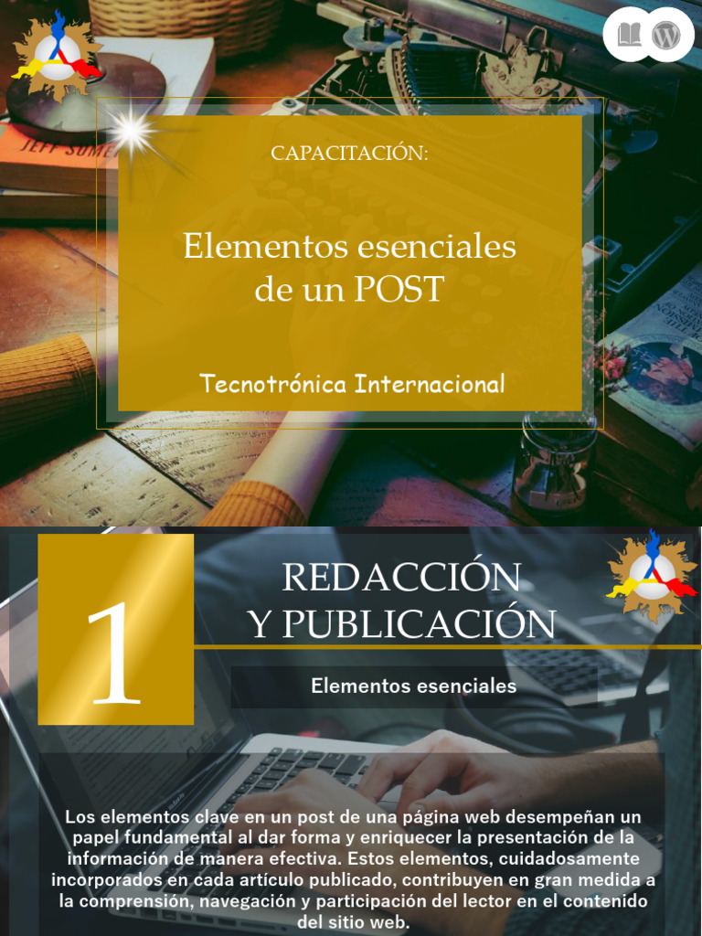 Elementos Esenciales de Un Post | PDF