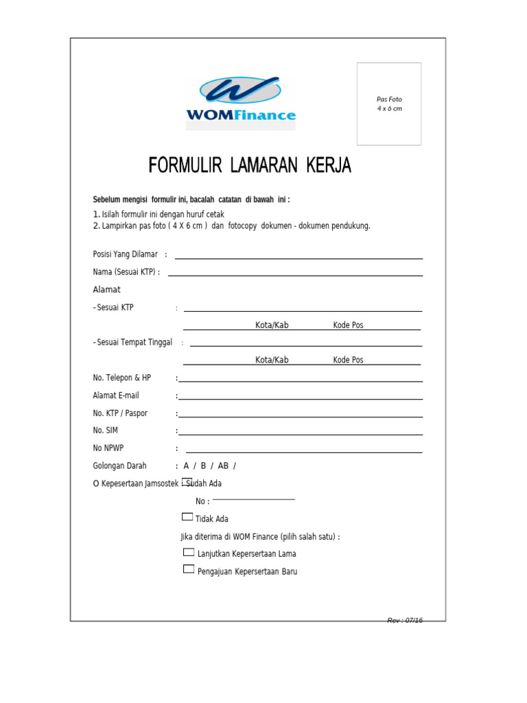 Form Interview | PDF