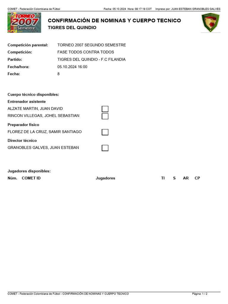teamSheetReport 1728134238764 | PDF