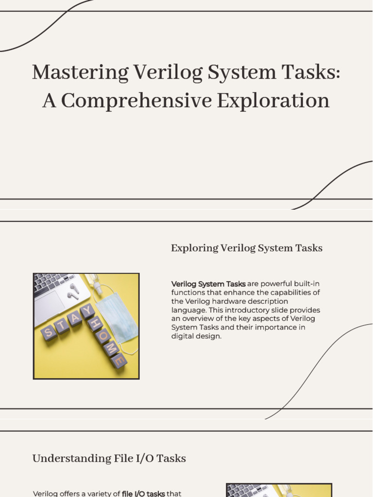 Slidesgo Mastering Verilog System Tasks A Comprehensive Exploration ...