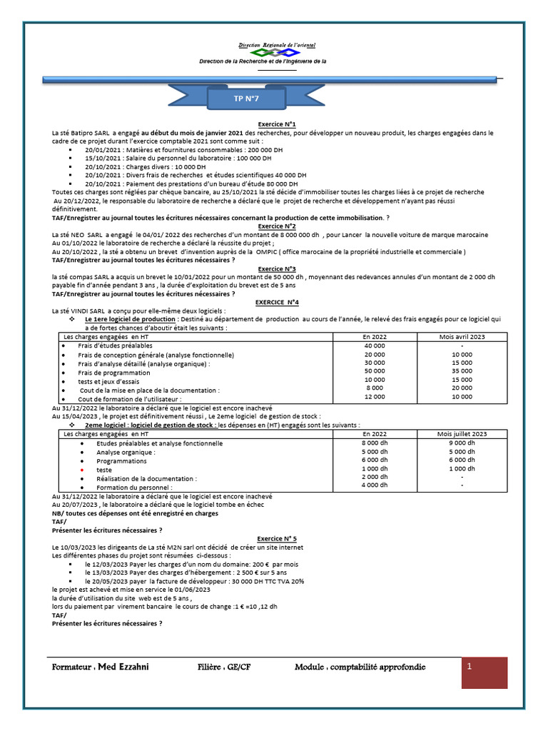 TP N°7 | PDF