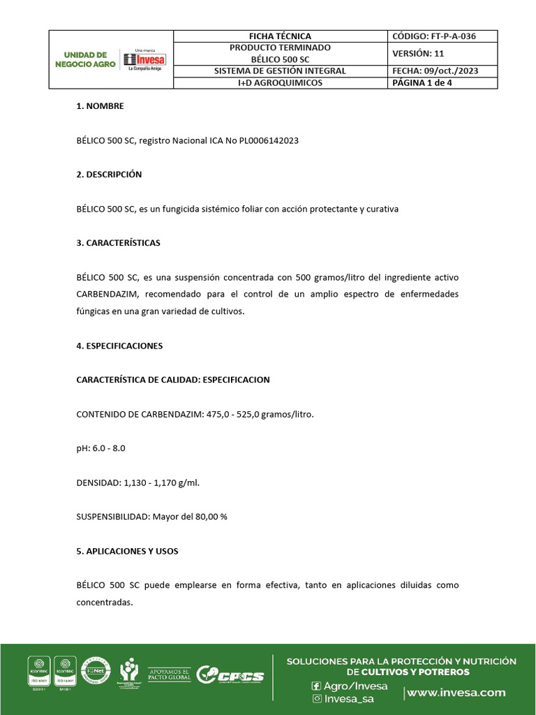 FT - Belico | PDF