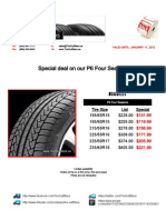 Toronto Tire Specials For Jan 11, 2012