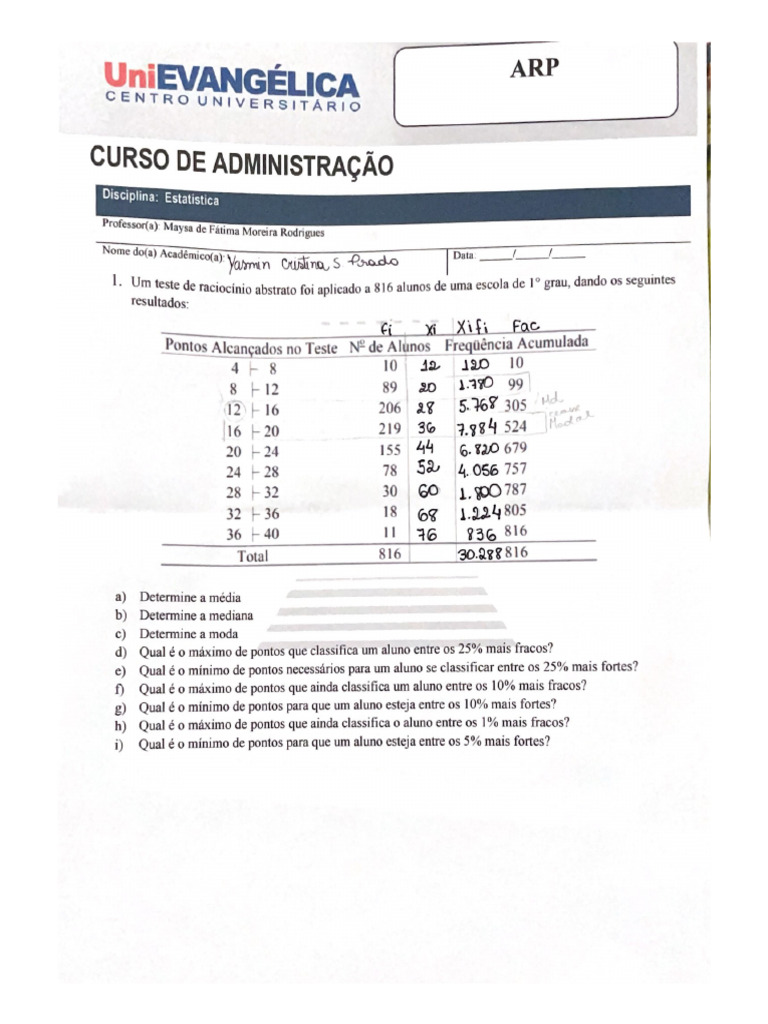ARP 01 - Aprendendo A Resolver Problema | PDF