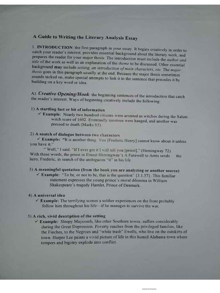 Literary Essay | PDF