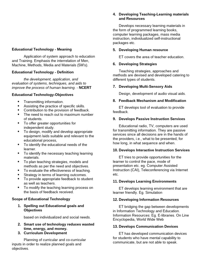 Technology For Teaching | PDF