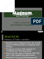 Magnum Floors Presents " Flooring For The New $30 Billion Green Market"