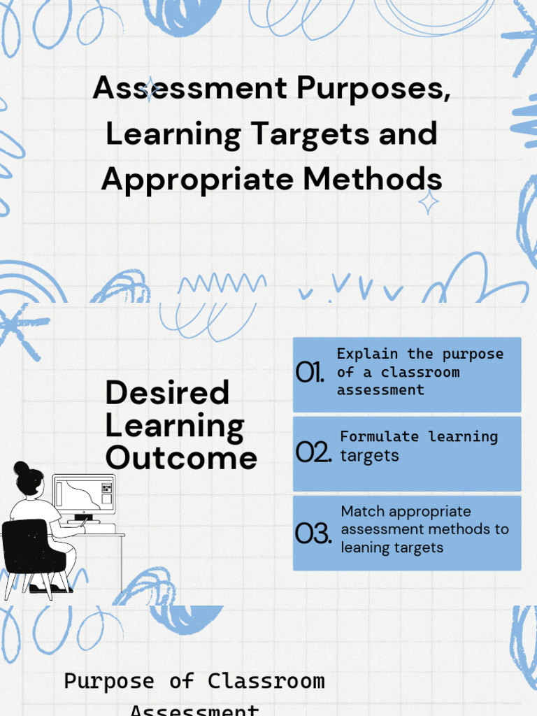 Purpose of Classroom Assessment 1 | PDF | Educational Assessment ...