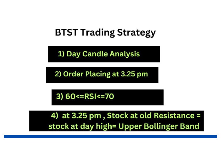 BTST Trading | PDF