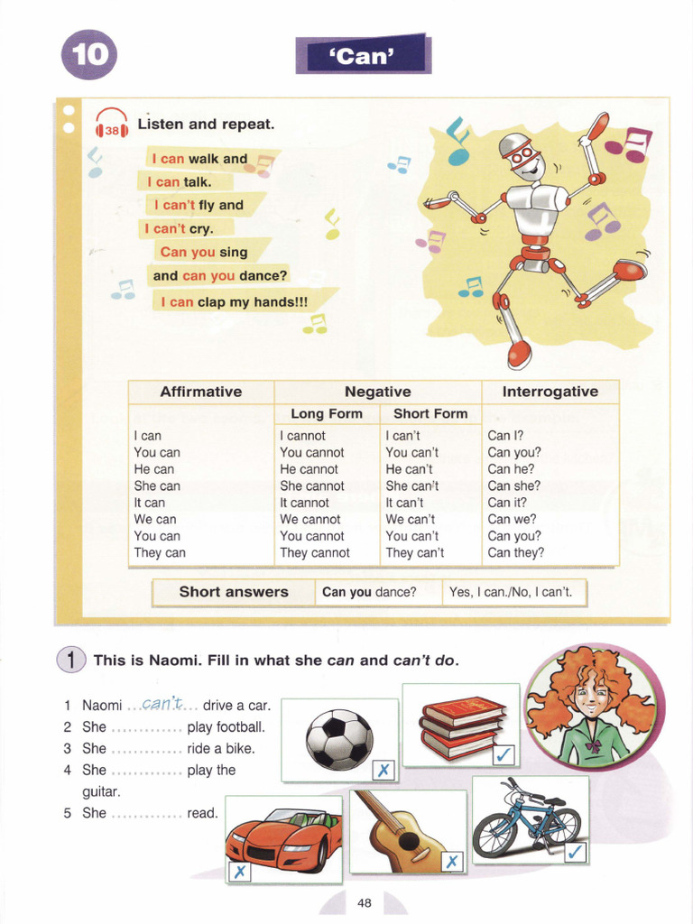 Can Cannot | PDF