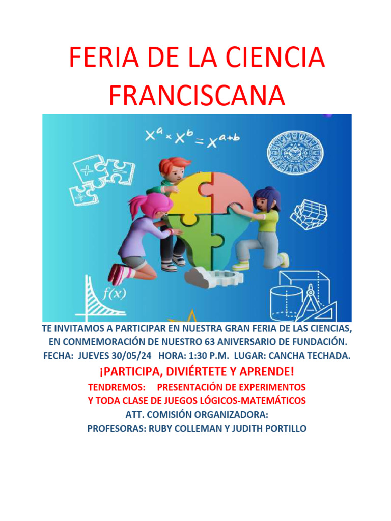 Feria de La Ciencia | PDF
