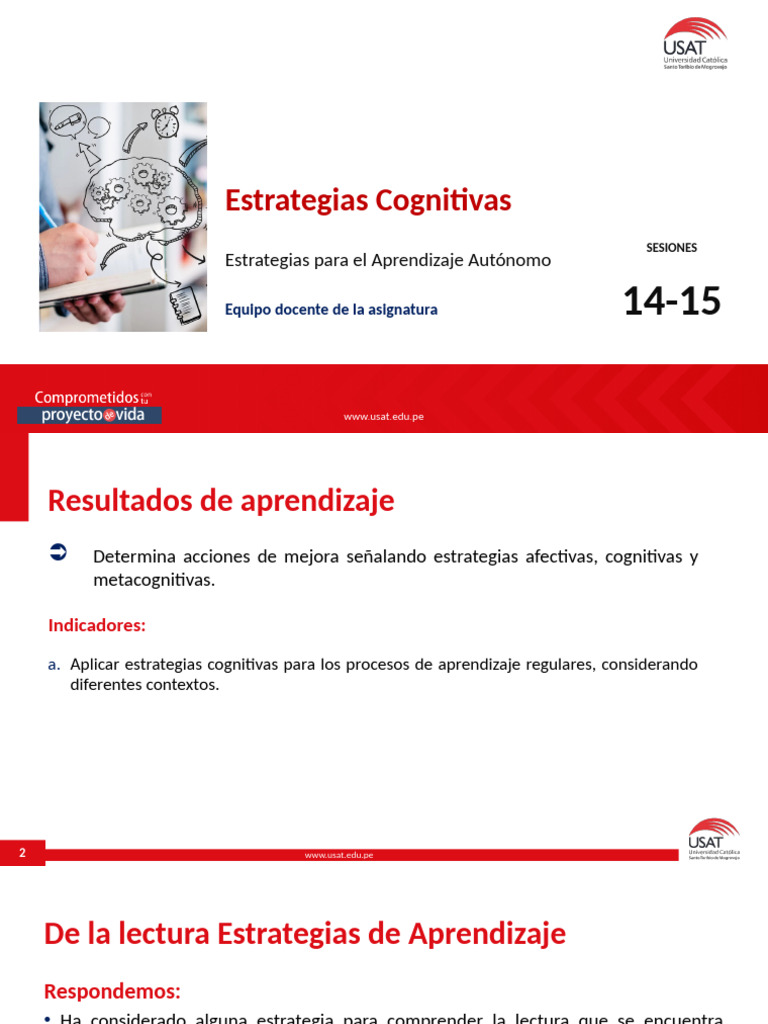 Estrategias Cognitivas de Aprendizaje | PDF | Aprendizaje | Conocimiento