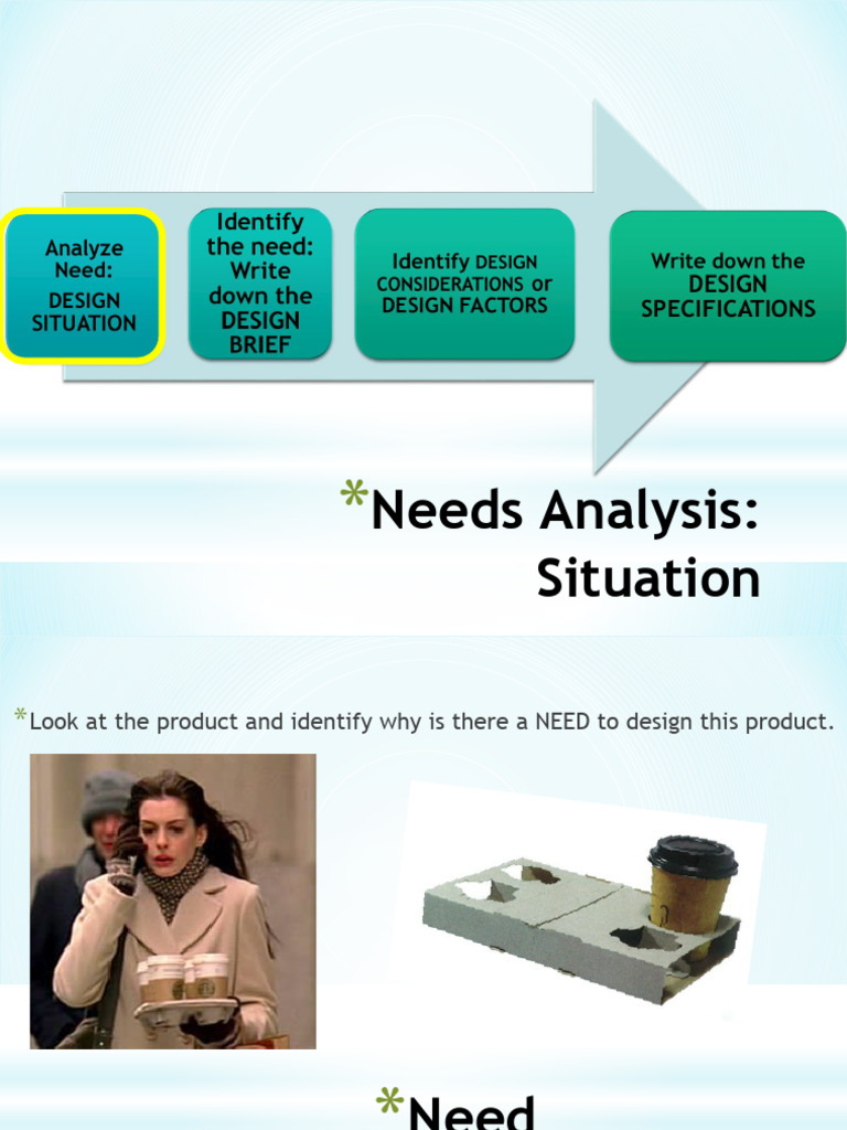 Design Situation, Brief (Students' Copy) | PDF