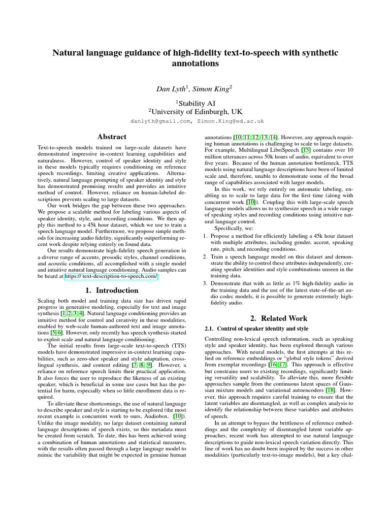 Speech Labeling | PDF