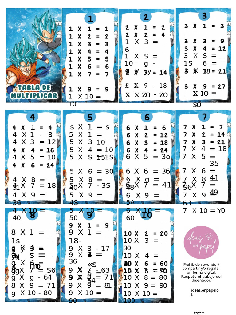 Dragon Ball (Goku) Marilu | PDF
