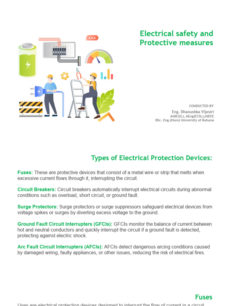 02-Electrical Safety and Protective Messures | PDF