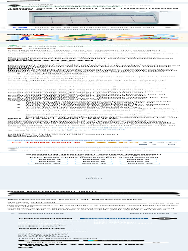 Tabel 3 6 Halaman 167 Matematika Kelas 9 Brain Pdf