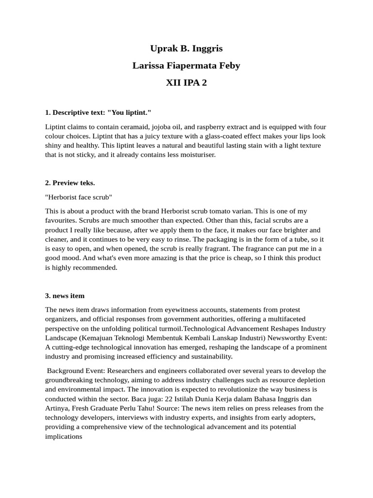 Uprak B | PDF