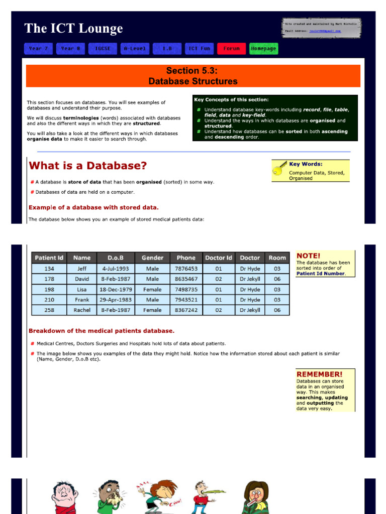 4.3 - Database Structures | PDF