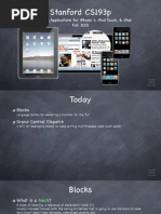 Stanford Cs193P: Developing Applications For Iphone 4, Ipod Touch, & Ipad Fall 2010
