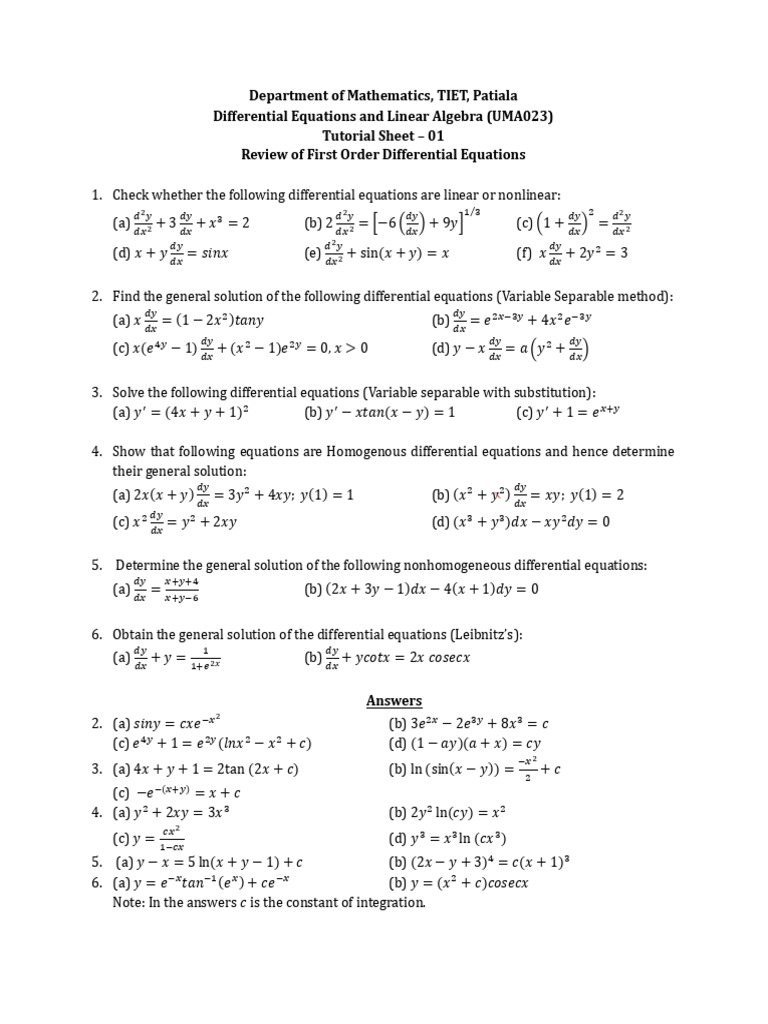 Tut 1 | PDF