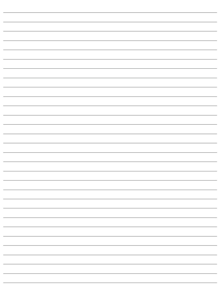 US Letter Wide Rule White | PDF