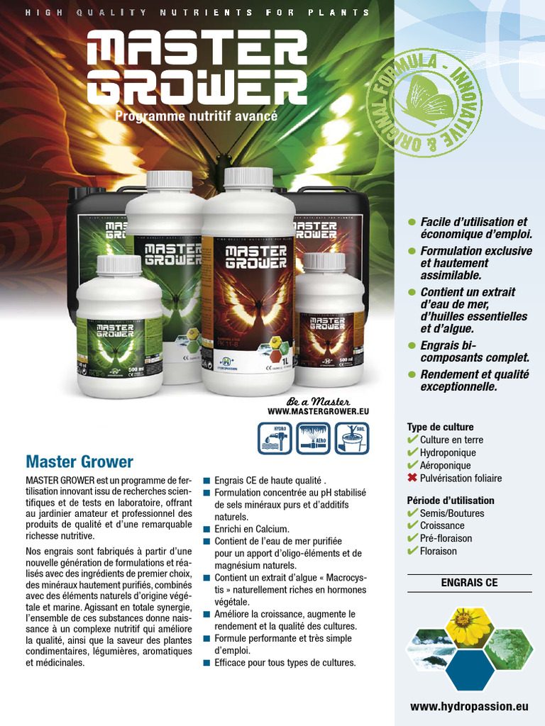 MasterGrower FR | PDF