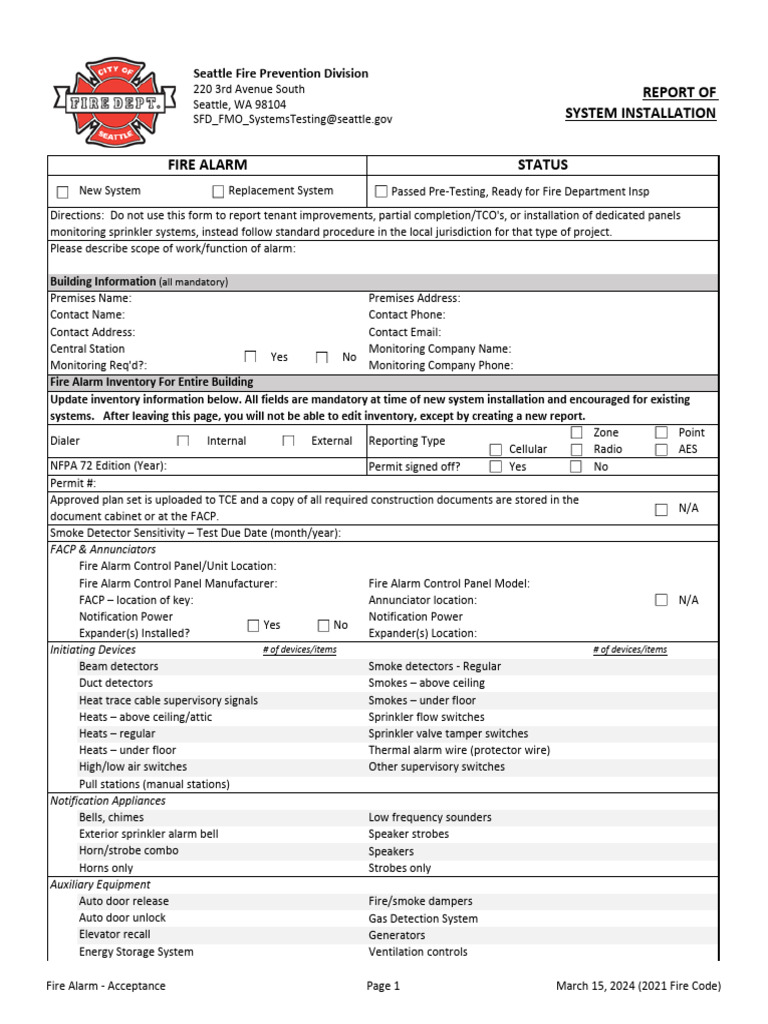 Systems Testing Fire Alarm Accept | PDF